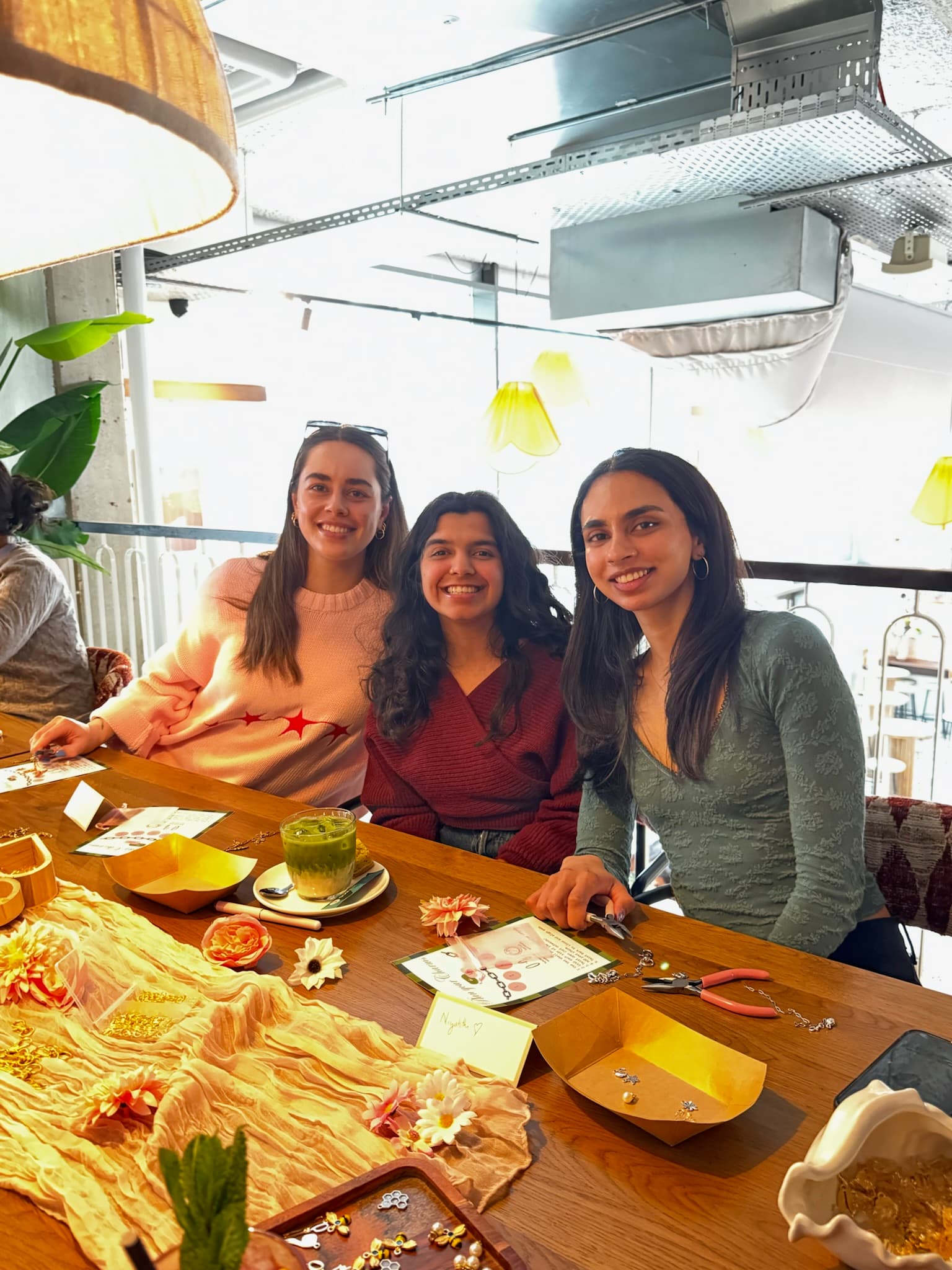 Golden hour, matcha and charms — The Link, Rotterdam
