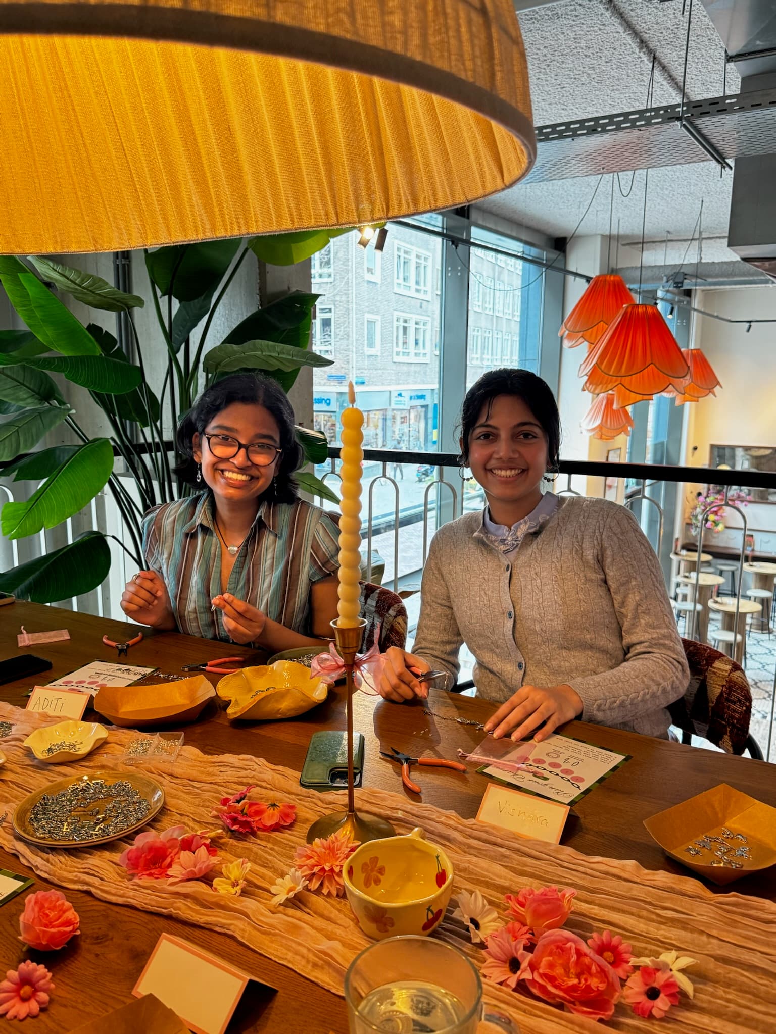 New friends, new bracelets — The Link, Rotterdam