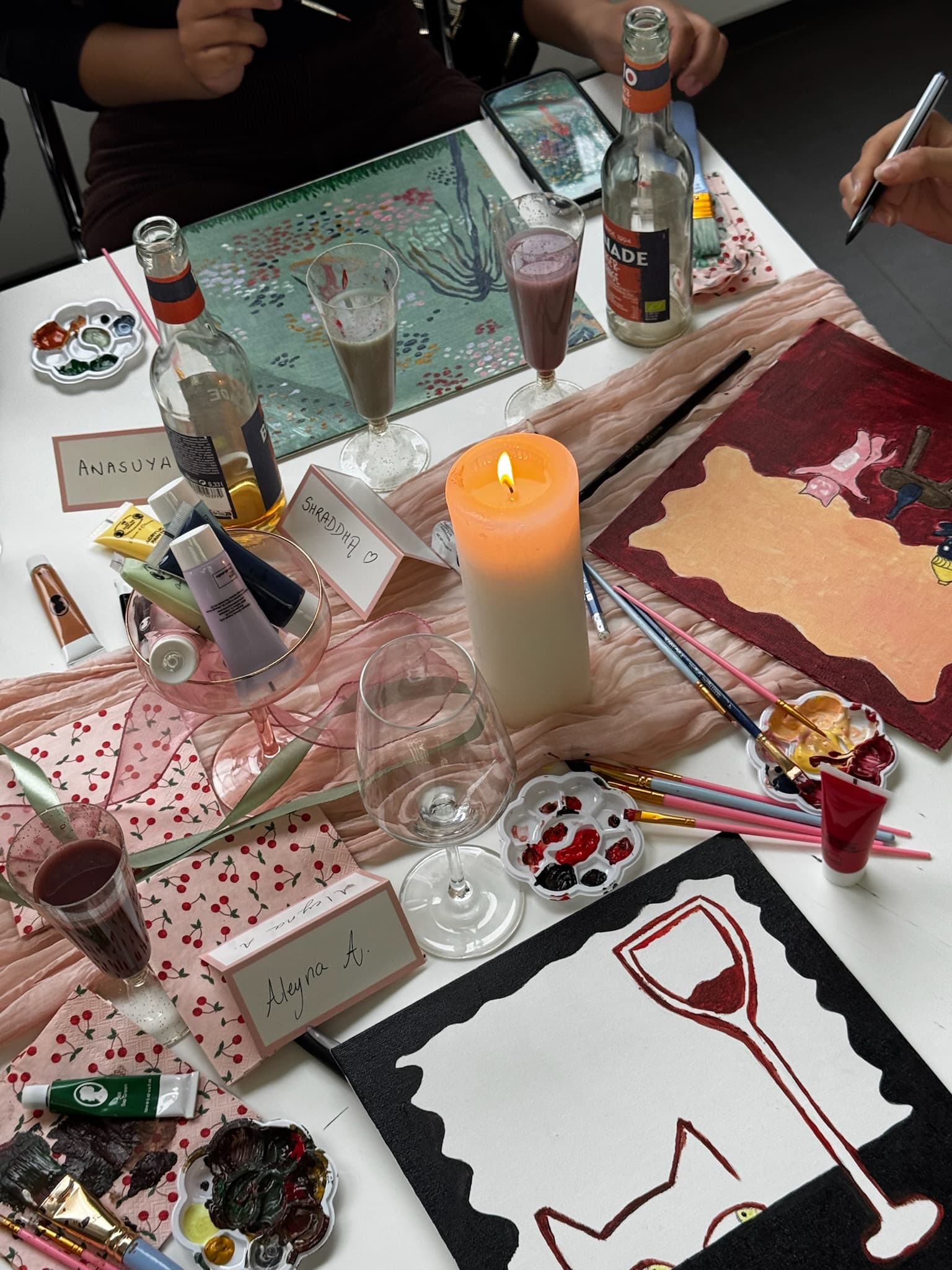 Laughing over the canvases — The Link, Rotterdam